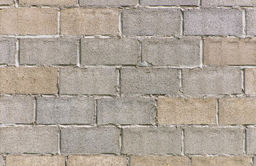 gray cement brick wall abstract for background