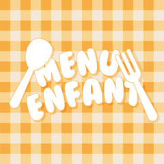 menu enfant