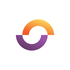 Fototapeta premium Switch letter S symbol