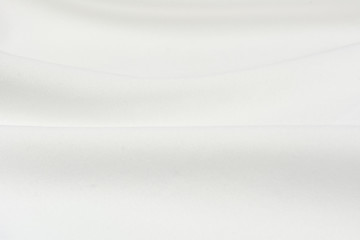 White satin material fabric as background