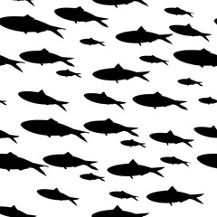 Sea fish pattern