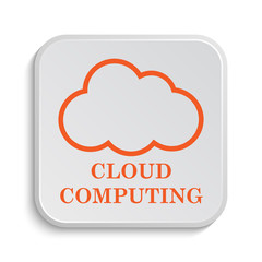 Cloud computing icon