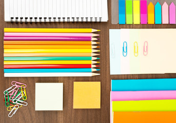 Notebooks with stationary