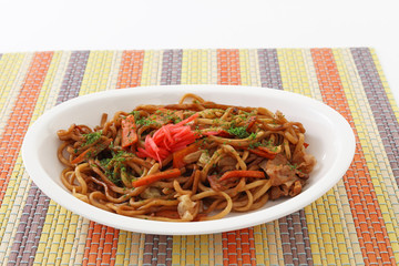 おいしそうな焼きそば