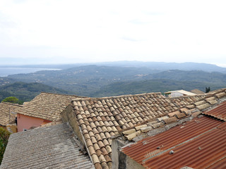 Roofs and mountains