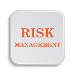 Risk management icon