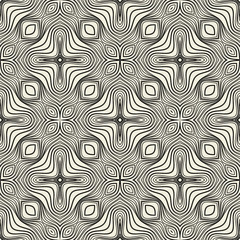 Vector seamless pattern. Modern stylish texture. Repeating geometric