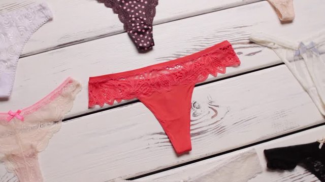 Different types of panties.