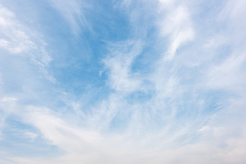 Nice white cloud on the sky