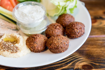 falafel plate