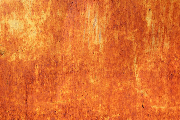 Old metal wall with rust texture background