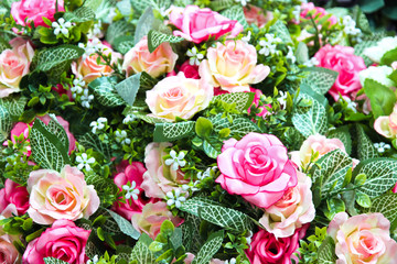 Beautiful bouquet of roses