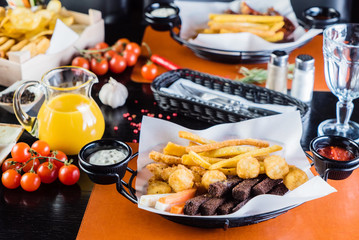 appetizer in the bar