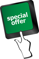 special offer button on computer keyboard keys