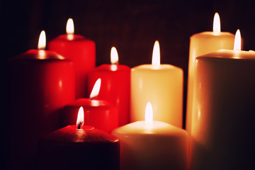 macro candle light set