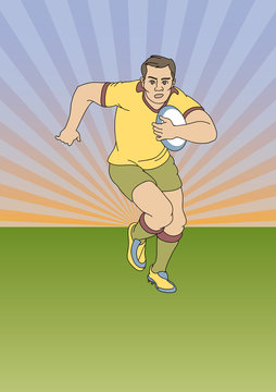 Rugby Spieler 1