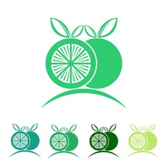 Fruit Fresh Icon Illustration Vector 