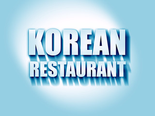 Delicious korean cuisine
