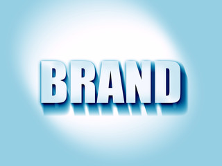 brand sign background