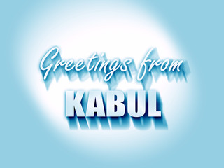 Greetings from kabul