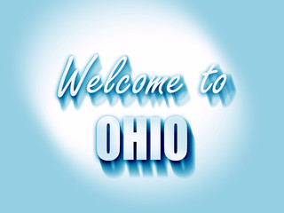 Obraz premium Welcome to ohio