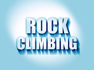 rock climbing sign background