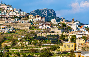 View of Scala village from Ravello