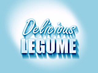 Delicious legume sign