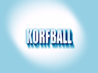 korfball sign background