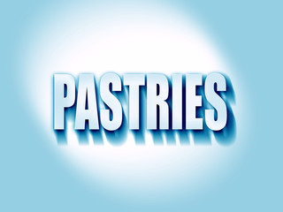 Delicious pastries sign