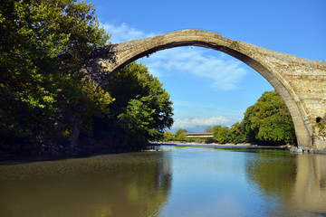 Fototapeta premium Konitsa bridge, Greece