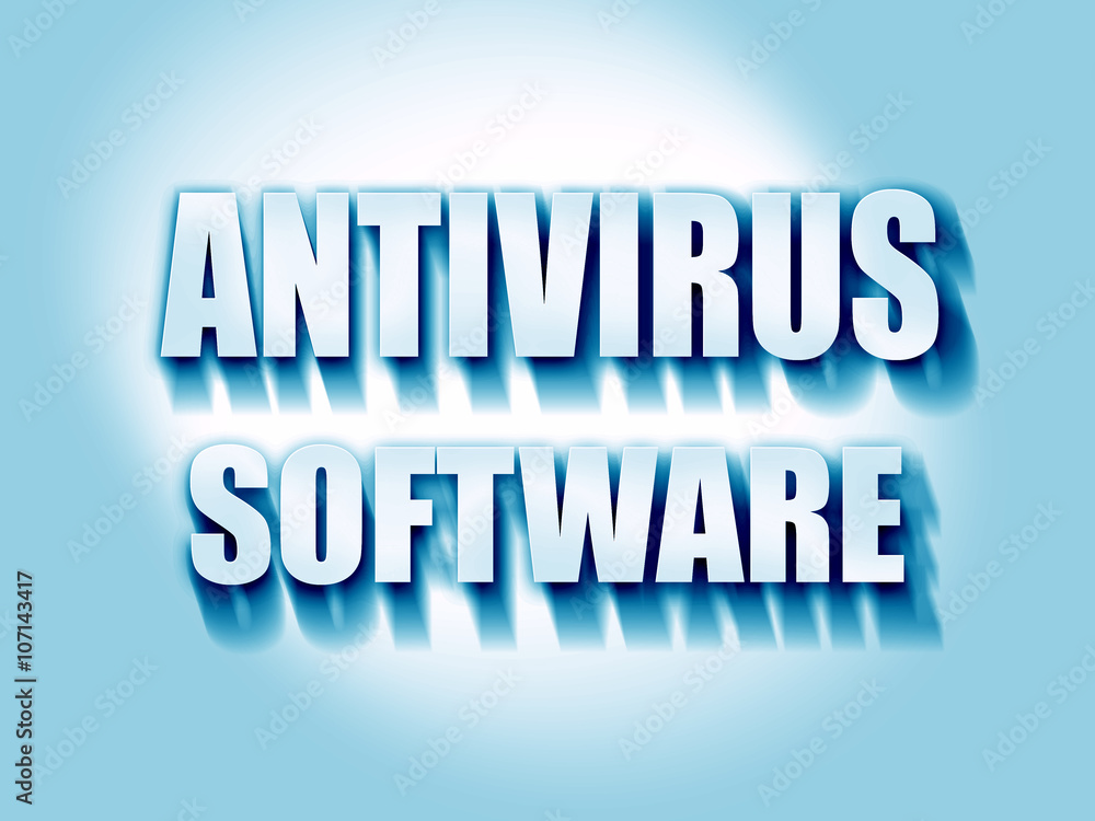 Poster malware computer background