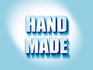 hand made sign