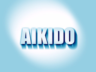 aikido sign background