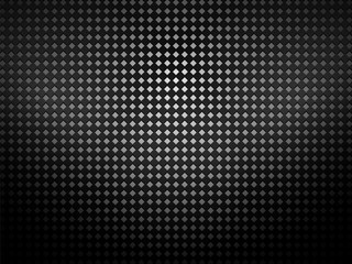 Metallic black checkered background