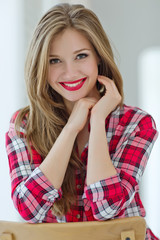 Portrait of a beautiful girl