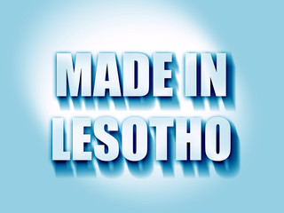 Made in lesotho