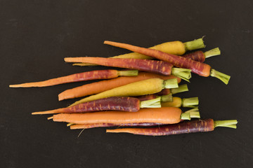 Raw Rainbow Carrots