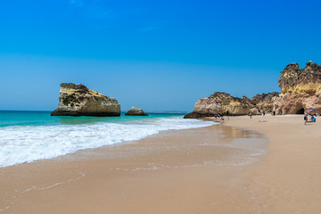 Praia tres irmaos - Beautiful coast of Algarve - Portugal