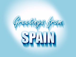 Greetings from spain