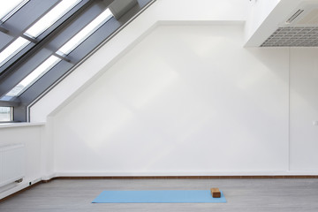 A place for sports training in yoga and fitness