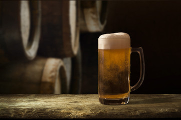 background of barrel