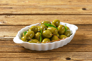 Fresh Green Olives