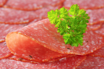 Black truffle salami