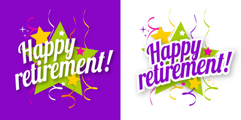 Happy retirement