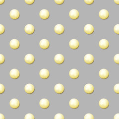 Pearl. Seamless patrn with realistic pearls . Pearl 3D. Natural pearls. Background of pearls. The precious mineral.