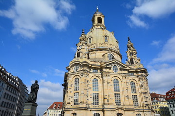 Fototapeta na wymiar Dresden Katolik Kilisesi