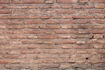red brick  wall surface background