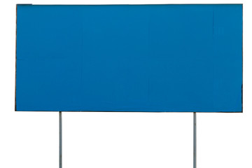 Obraz premium empty advertisement boarding - isolated