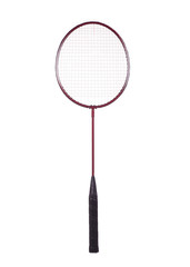 Badminton racket isolated on white